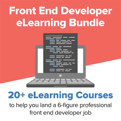 Front End Developer Elearning Bundle Elearning Learn Web Development