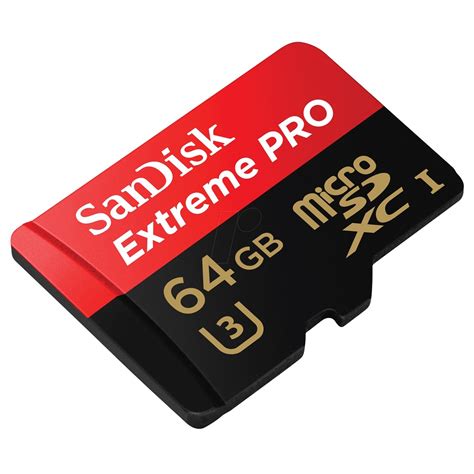 Sandisk Extreme Microsd Uhs I Card 64gb The Extreme U3 Is Targeted At