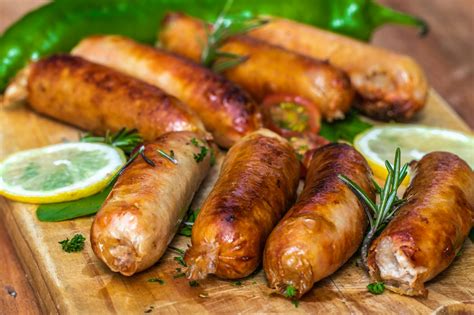 Cooked Sausages In Close Up View · Free Stock Photo