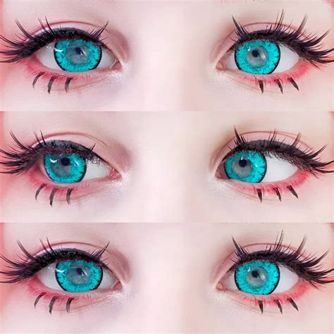 new close up eye picture 💖🌸 my zero two eye makeup hope u like it 💖😊 lenses from