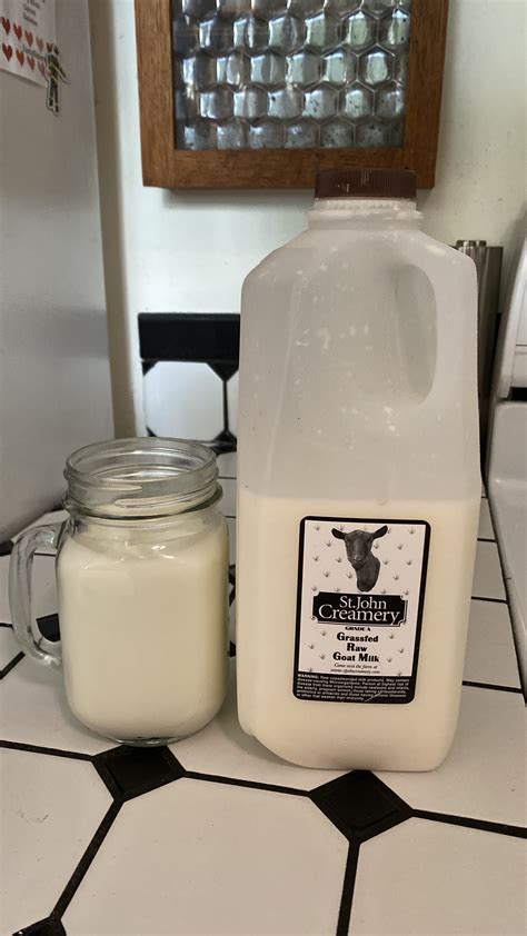 Raw Goat Milk St John Creamery