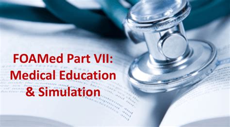 EmDOCs Net Emergency Medicine EducationFOAMed Resources Part VII Medical Education And