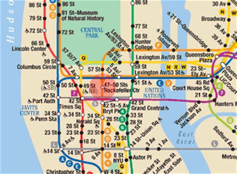 The social distance requirement in times square is 2 metres. 47th-50th Streets-Rockefeller Center station map - New ...
