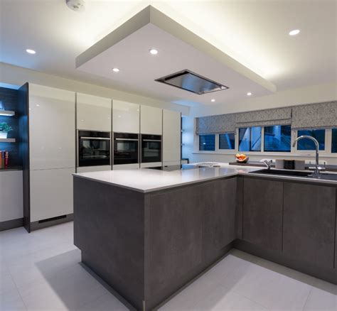 This distressing technique involves beating up the wood with a hammer, staining the wood, and finishing with a stencil design. State Of The Art Designer Kitchen in Rawtenstall | Kitchen ...