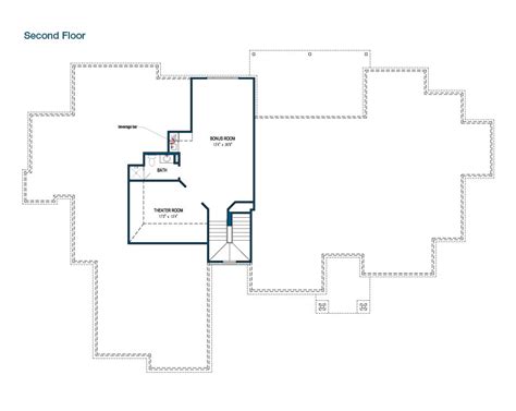 Group homes and assisted living areas can be very pleasant for staff and residents. Floor Plan of the second floor of The Marquis by Tilson ...