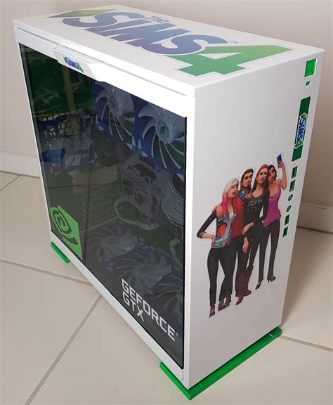 Check Out This Custom Built Sims 4 Themed Gaming Pc Simsvip