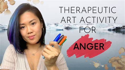 Therapeutic Art Activity For Anger Youtube