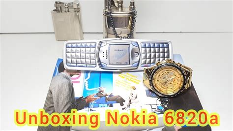 Nokia 6820 New Full Box Unboxing Nokia 6820a Youtube