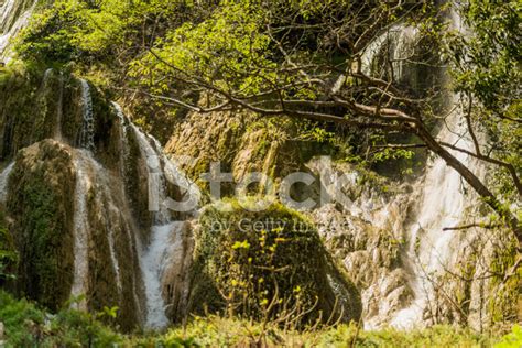 Beautiful Erawan Waterfall In Kanchanaburi Stock Photo Royalty Free