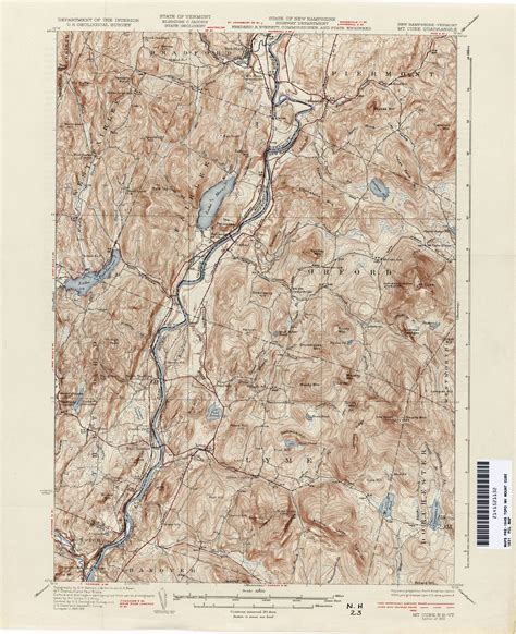 New Hampshire Topographic Maps Perry Castañeda Map