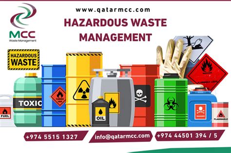 Hazardous Waste Definition Threat Examples Qatar MCC