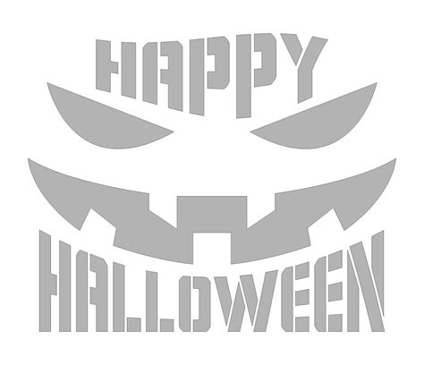 Happy Halloween Pumpkin Stencils 15 Free Pdf Printables Printablee