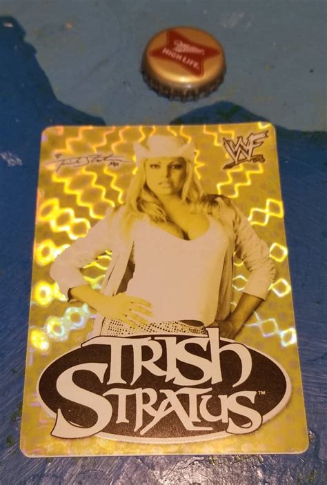 Vintage Trish Stratus Prism Vending Machine Sticker Etsy