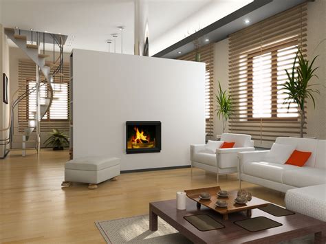 Modern Living Room Fireplace My Home Deco Mag