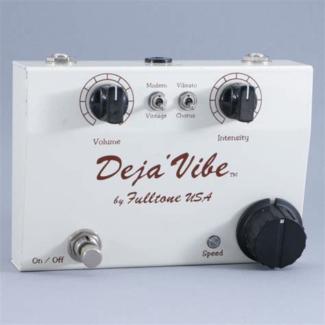 Fulltone Mini Deja Vibe Chorus Vibrato Guitar Effects Pedal P 10779