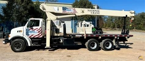 National Series 1100 Model 1195 28 Ton Boom Truck Crane For Sale Trucks