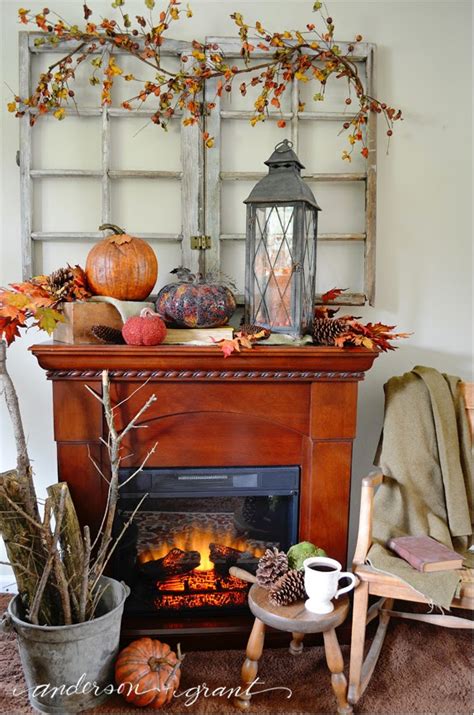 Decorating My Living Room For Fall Anderson Grant