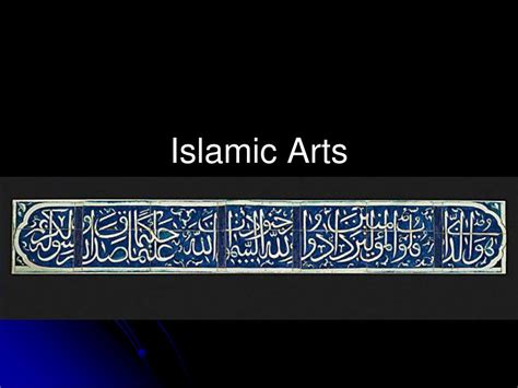 Ppt Islamic Arts Powerpoint Presentation Free Download Id6628456