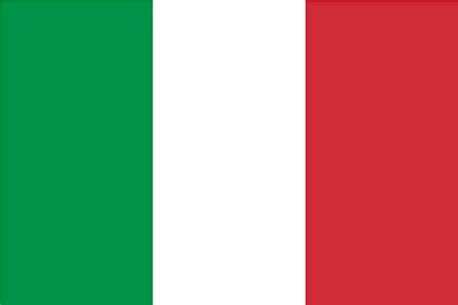 A sua forma actual data de 19 de junho de 1946, e foi formalmente adotada em 1 de janeiro de 1948. Bandeira Italia disponível para comprar - Comprarbandeiras.pt