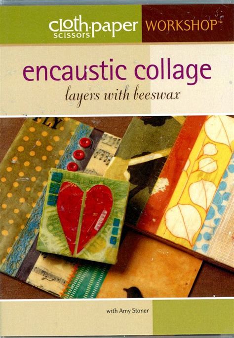 Dvd Art Instruction Encaustic Collage Layers With Beeswax Etsy