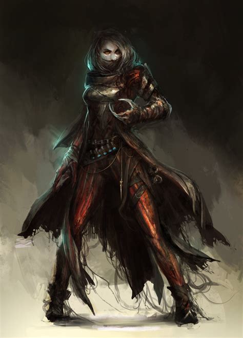 Shattered Vampire Daniel Kamarudin Character Art Fantasy Art