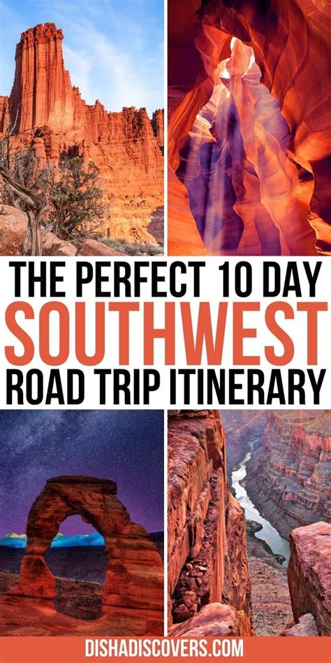 The Perfect 10 Day Southwest Usa Road Trip Itinerary Disha Discovers