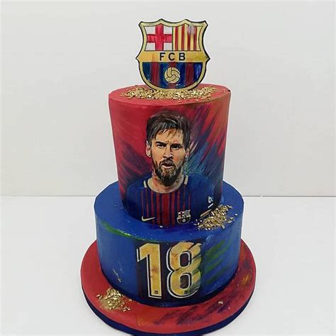 Lionel Messi Decorated Cake By Milica Cakesdecor