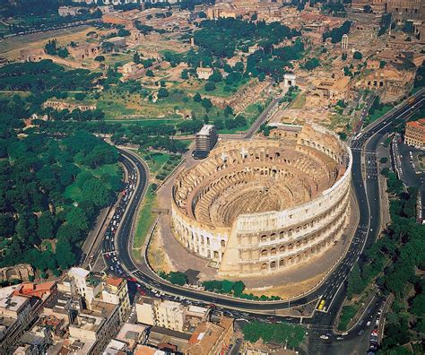 Flavian Amphitheatre The Colosseum In Rome Italy The Largest Amphitheatre Ever Built In The