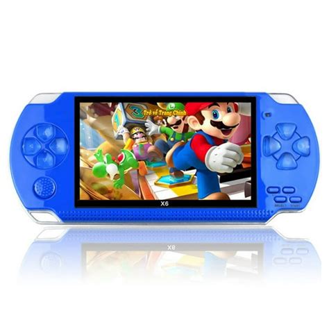 Psp High Definition Handheld Game Machine X6 8gb With 43 Inch Screen