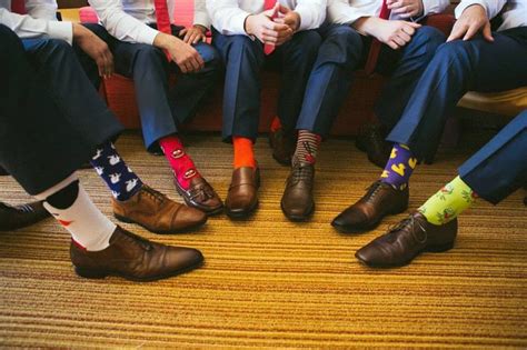 Unique Socks For Each Groomsman To Match Each Personality Unique