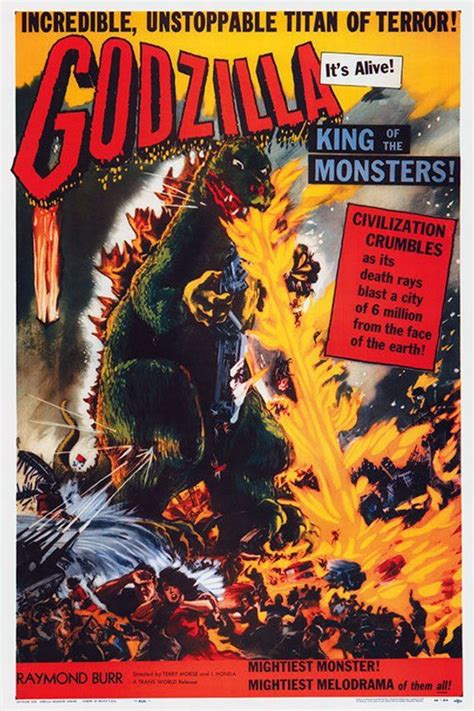 I'll love it forever and watch it till i die. Vintage Godzilla, King of the Monsters (1956)//Classic ...