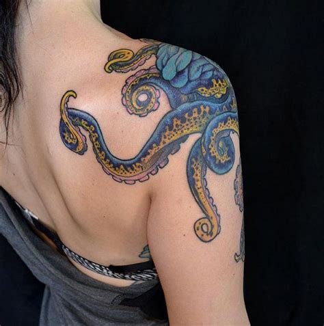 Shoulder Octopus Tattoo 55 Awesome Octopus Tattoo Designs