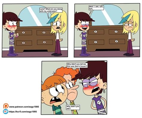 Commission The Panty Raid By Eagc7 On Deviantart The Loud House