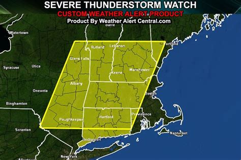 A warning means a severe thunderstorm is occurring or is imminent. Severe Thunderstorm Watch | Thunderstorms, Weather alerts ...