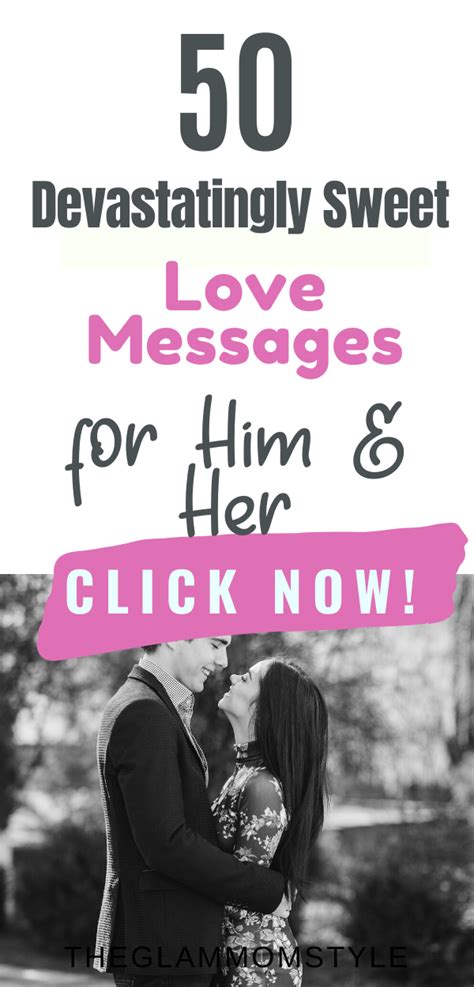 50 Devastatingly Sweet Love Messages For Her In 2020 Love Messages