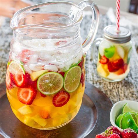 The Quintessential Summer Cocktail Sangria This Sangria Blanco Is A Refreshing Cocktail