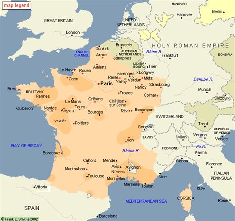 Map The French Revolution French Revolution France Map Map
