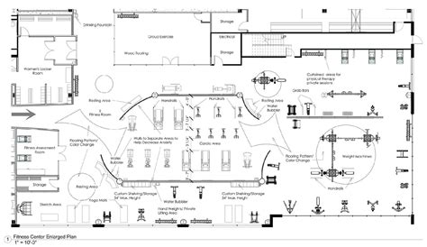 Image Result For Fitness Center Layout Plan