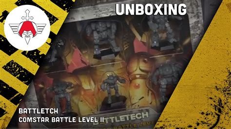 Battletech Comstar Battle Level Ii Unboxing Youtube