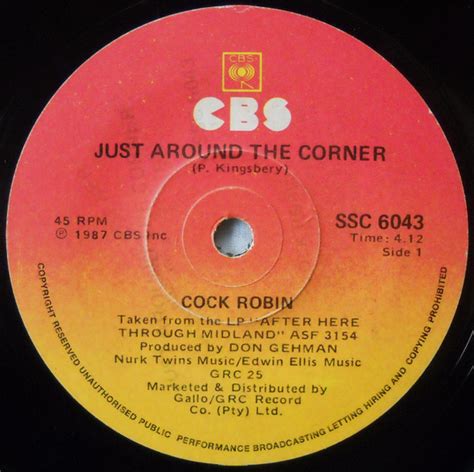 Cock Robin Just Around The Corner 1987 Vinyl Discogs