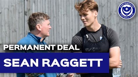 Sean Raggett Signs For Pompey On Two Year Deal Youtube