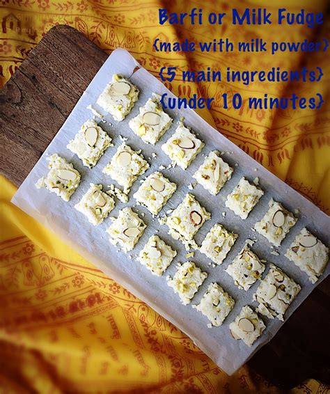 Baby milk powder comes in two stages. Barfi {Milk Fudge} - 5 Ingredients & Quick to Make with ...