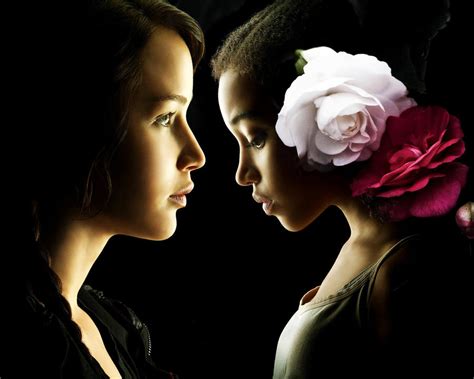 The Hunger Games Katniss And Rue By Stalkerae On Deviantart
