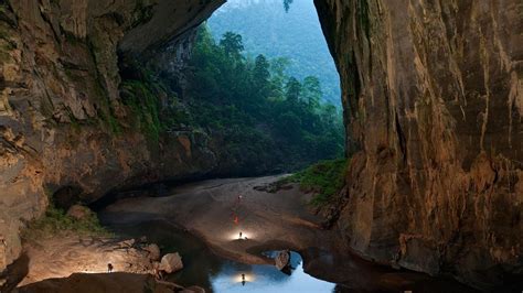 Son Doong Cave Full Hd Wallpaper And Background Image