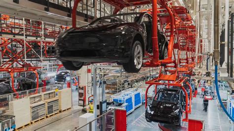 Tesla Shows Entire Model Y Production Process In Shanghai
