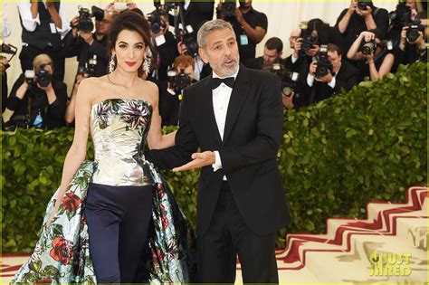 Amal Clooney Stuns On Met Gala 2018 Red Carpet With Husband George