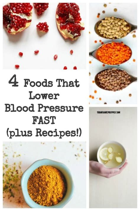 High blood pressure is a serious problem that is needed to be treated well. 4 Foods That Lower Blood Pressure FAST | Lower blood ...