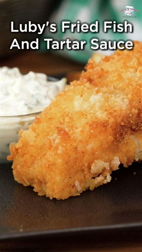 Lubys Fried Fish And Tartar Sauce Video Recipe Video Fish