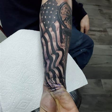 Top 89 American Flag Sleeve Tattoo Ideas 2021 Inspiration Guide