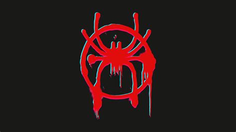 Spider Man Into The Spider Verse Logo 4k 21179 In 2020 Spider Verse